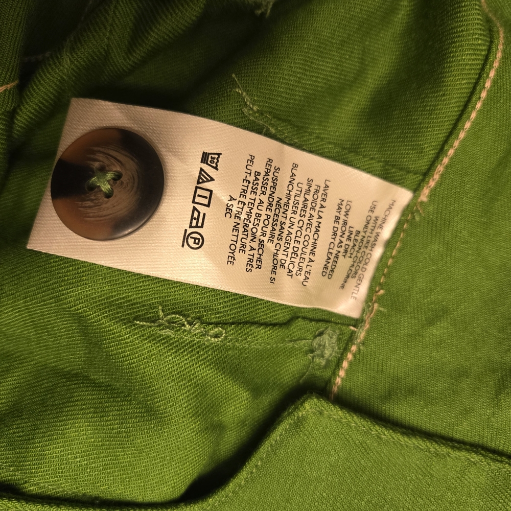 Maeve Elegant Green Women's Pants - Picture 8 of 9